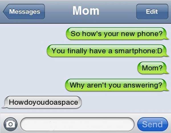 Mamma vs smartphone