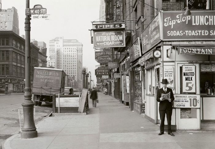 Historiska bilder från New York