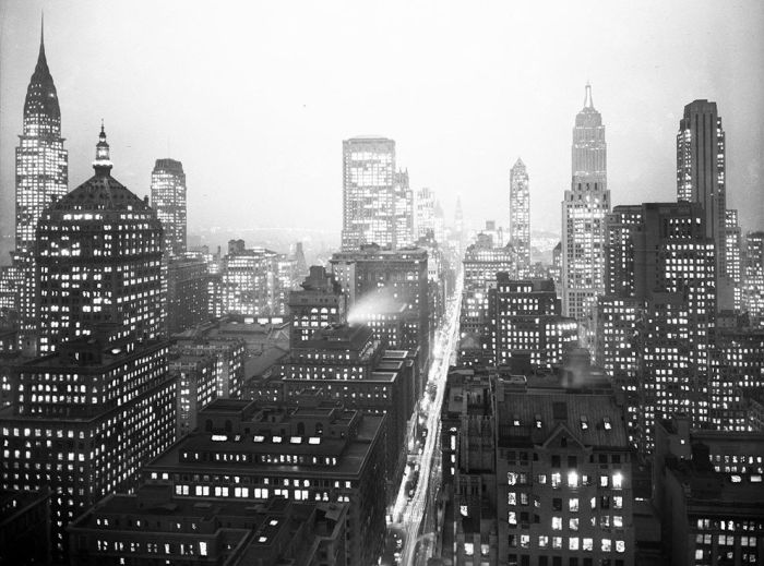 Historiska bilder från New York